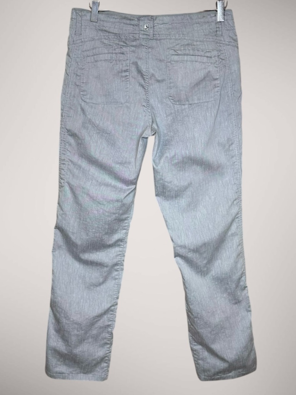 Kuhl Cabo Linen Blend Pants Women’s Size 10 Gray Style 6272 UPF 50+ Pockets Grey - Picture 8 of 16